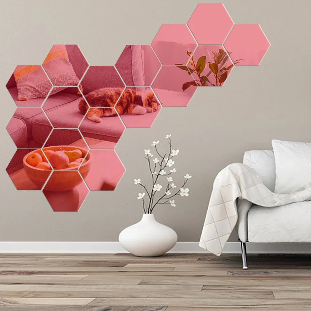 Hexagon Mirrors
